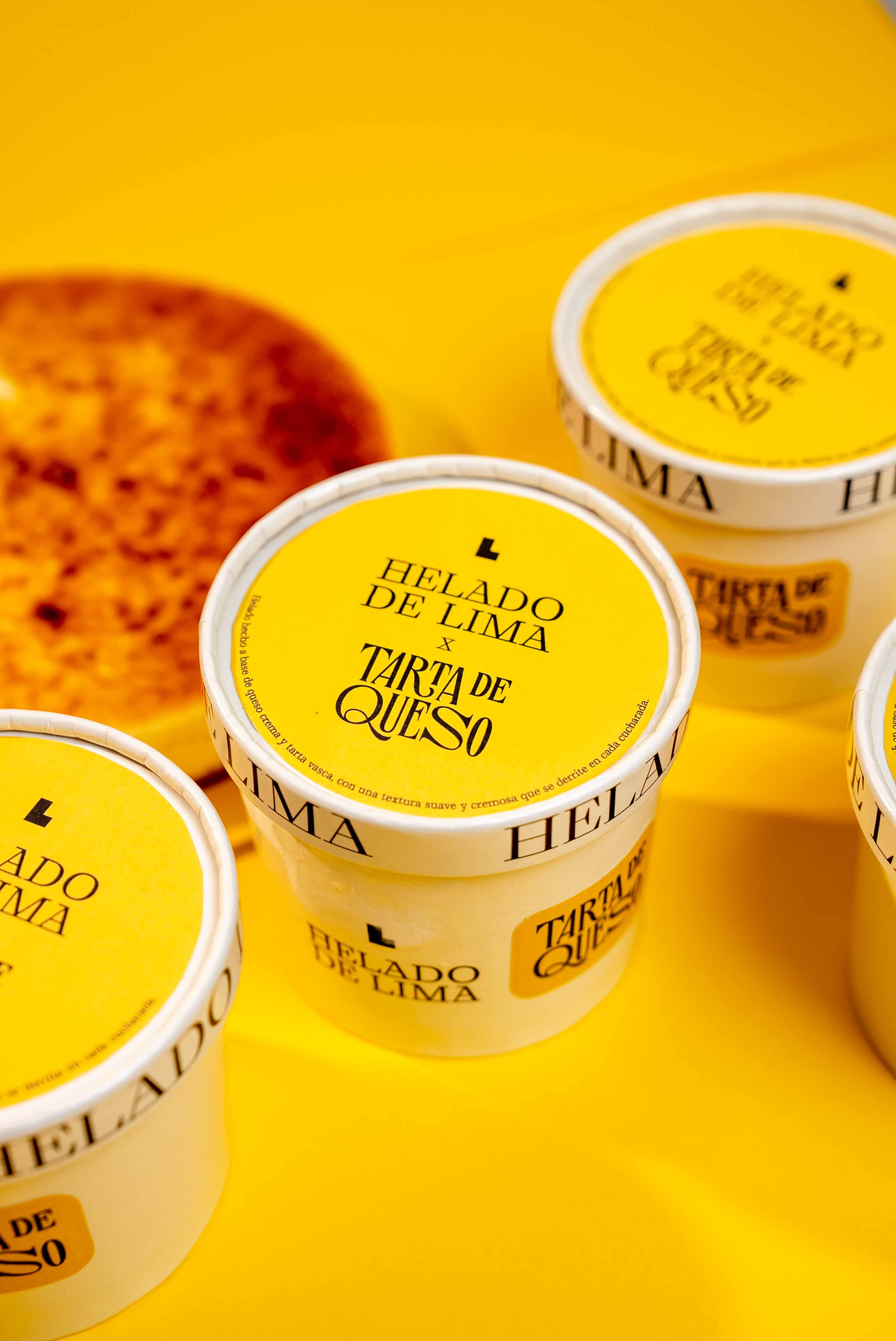 Helado de Lima x Tarta de Queso - Packaging