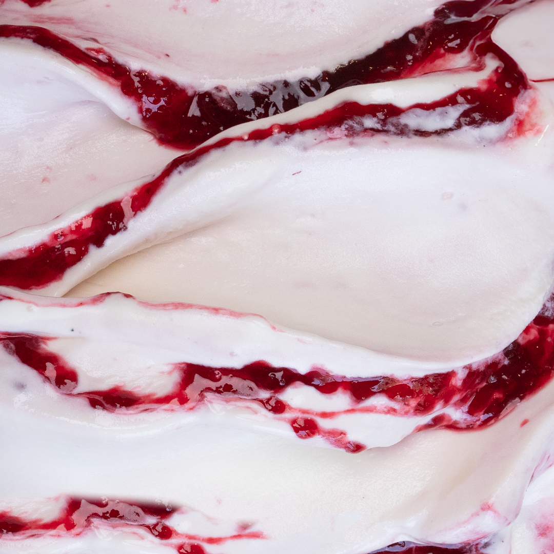 Helado de Mascarpone & Frambuesa